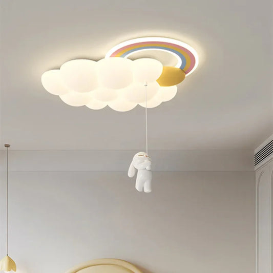 Cloud Child Stylish Ceiling Lights Bedroom Home Decor Lighting Luster Fixture