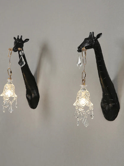Qeeboo Giraffe Wall Lamp G9 Bulb Living Room wall lights