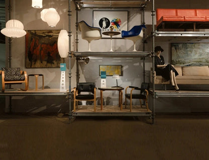 Japanese pendant light white design minimalist lamp Silk Cloth Light Clothing nelson lamp Shop Cloth loft lantern pendant lamp