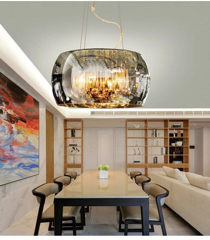 Nordic pendant lamp Luxury Glass Light Fixture crystal pendant lighting