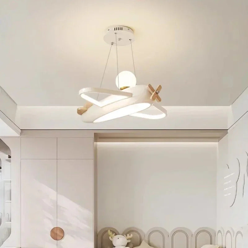 Creative Airplane Lamps Modern Children's Room Chandelier
