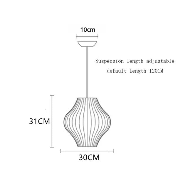 George nelson lamp Hall Dining room Pendent lamp