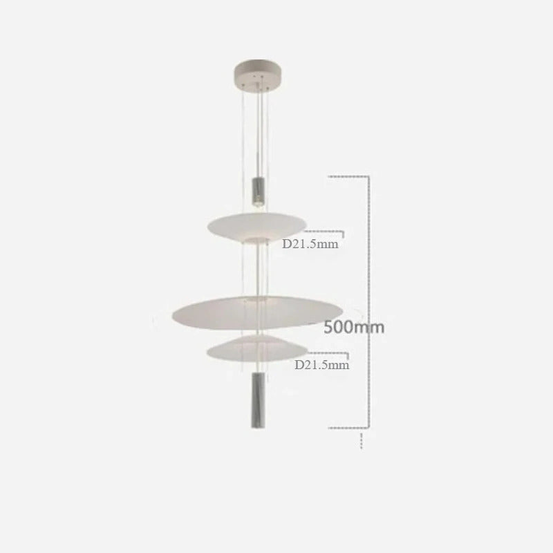 Modern Personality LED Hanging Lamp Flying Saucer Home Decor Denmark Designer Dining Table Bar Living Room UFO Pendant Lights
