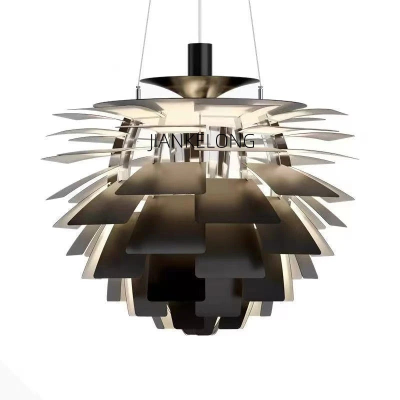 louis poulsen artichoke pendant light kitchen island lighting