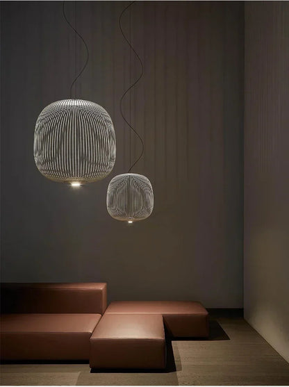 Creative Iron Pendant Lights Modern Chandelier Ceiling Lamp for Living Room Hanging Lamp Home Decor Dining Room Light Suspension