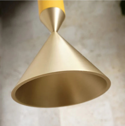 Italian Designer minimalist pendant light Apollo long pole small chandelier LED Hanging Lamp