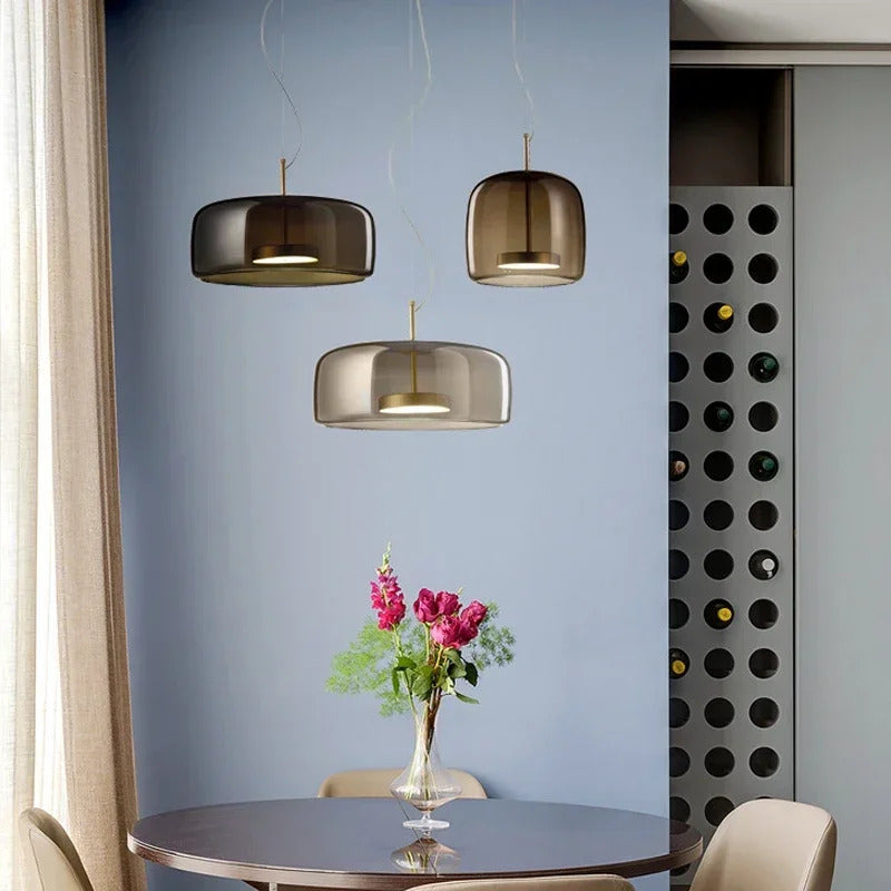 Modern Glass Pendant Lights Ceiling Chandeliers LED Hanging Lamp Living Room Kitchen Fixture Home Decoration Loft LED Luminarias