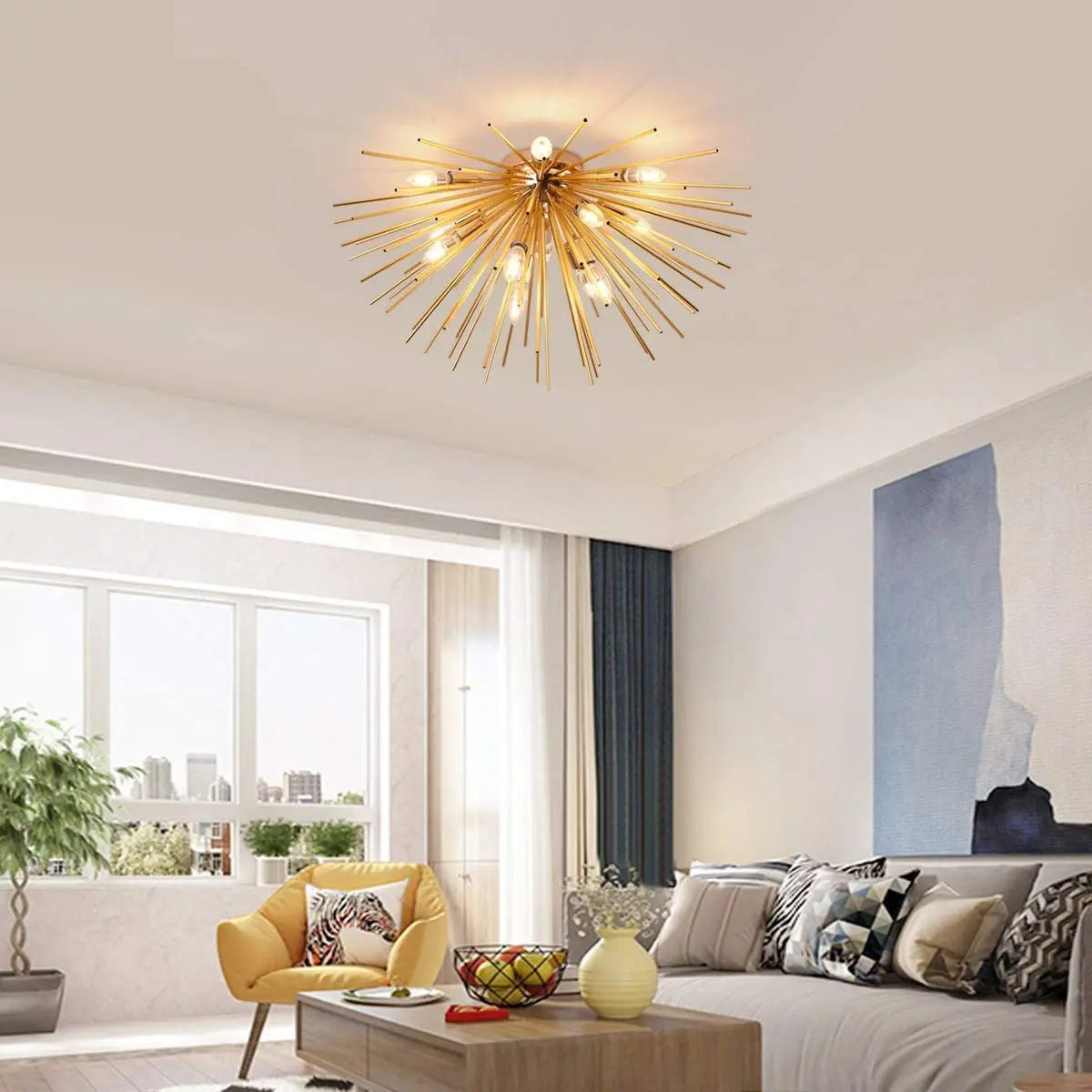 Dandelion chandelier fireworks ball chandelier design Satellite Light