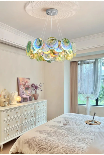 Camisa Murano Glass Chandelier Living Room art deco chandelier