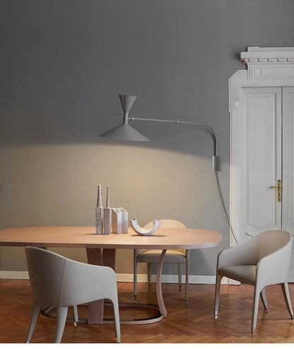 Modern Minimalist Wall Light LED Marseille Italian Designer Swing Arm Adjustable Wall lamp
