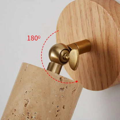 Yellow Travertine ceiling light decoration hallway ceiling light