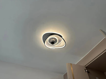 Electric Fan Light Modern LED Ceiling Lamp Living Room Light