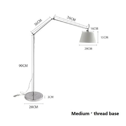 Tolomeo mega floor lamp Living Room Sofa LED Read Lights