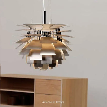 louis poulsen artichoke pendant light kitchen island lighting
