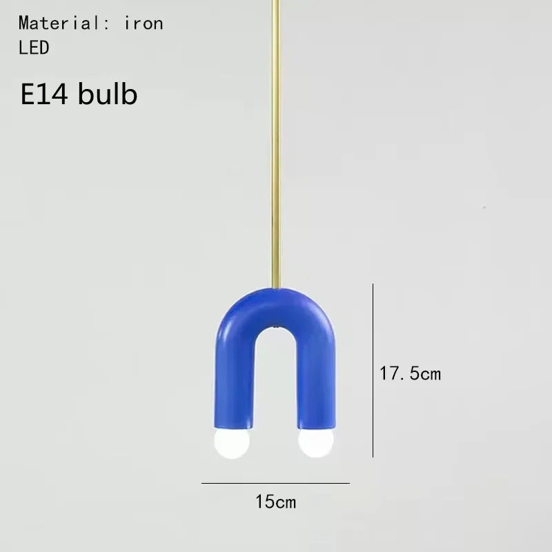 Danish Designer Creative Magic Bean LED Pendant Lamp Children Room Chandelier