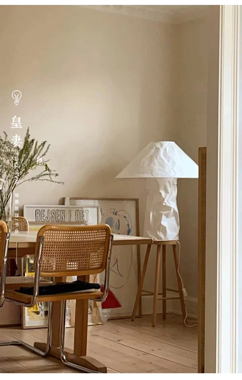 Japanese Paper Floor Lamp Nordic Ingo Maurer Lampampe Table Lamp