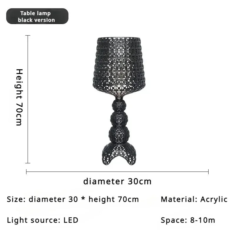 Italian Designer Acrylic Glass Wine Glass Lamp, Suitable For Exhibition Halls, Living Rooms And Bedrooms, Ambient Lamp
