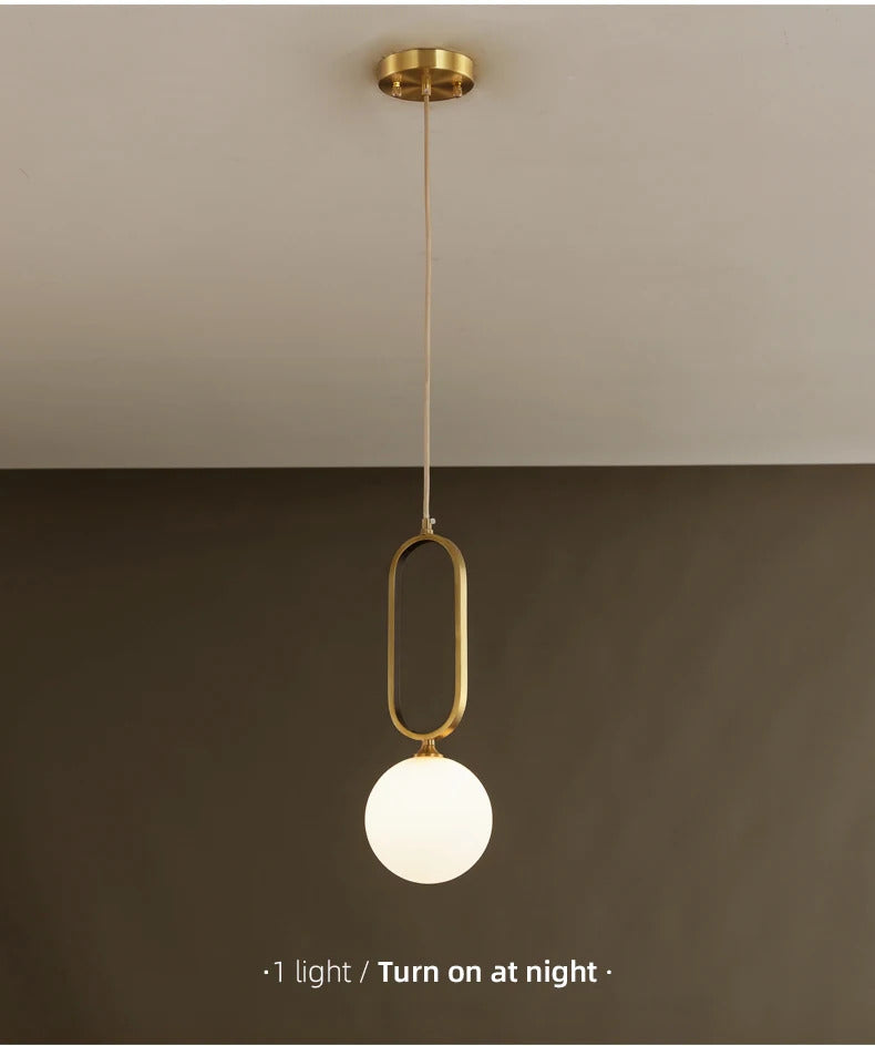 Modern luxury pendant light LED design pendant ball light Decor