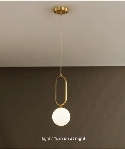 Modern luxury pendant light LED design pendant ball light Decor