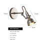 Bauhaus vintage silver wall lamp American Industrial Minimalist Adjustable wall lighting
