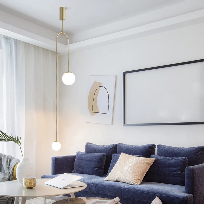 Black Gold Chandelier Pendant Nordic Modern lamp