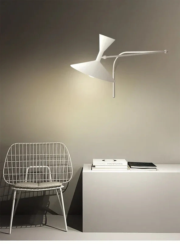 Modern Minimalist Wall Light LED Marseille Italian Designer Swing Arm Adjustable Wall lamp