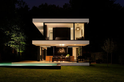 Moooi Disc Quasar Chandelier Hotels stairwell lighting