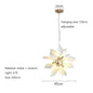 Nordic Petal chandelier Luxury Ceramic Pendant Lamp