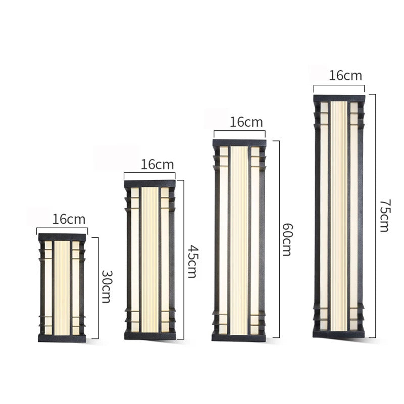 Outdoor foyer wall lamp waterproof entrance door courtyard wall light sconce lighting