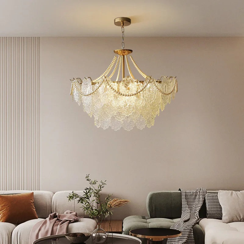 Glass Chandelier