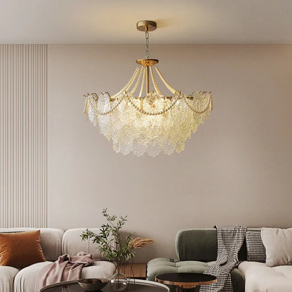 Glass Chandelier