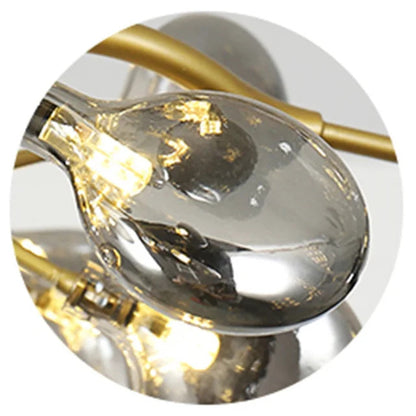 Hand-made wood pendant lamp home decoration E27 cage pendant light