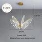 Nordic ring pendant light Acrylic butterfly lights Creative Gold luxury pendant light