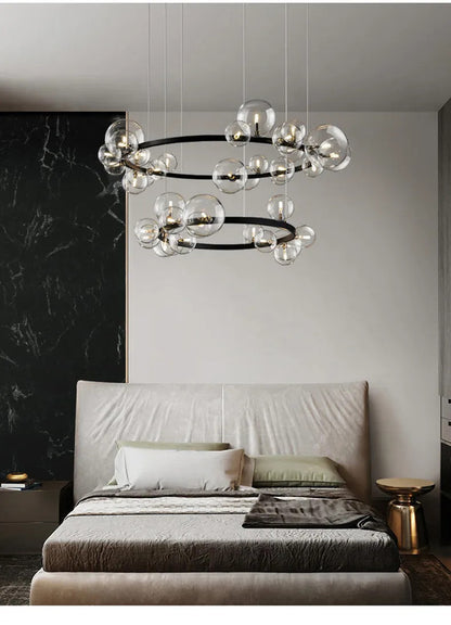 Molecule chandelier LED Modern Minimalist lustre nordic chandelier