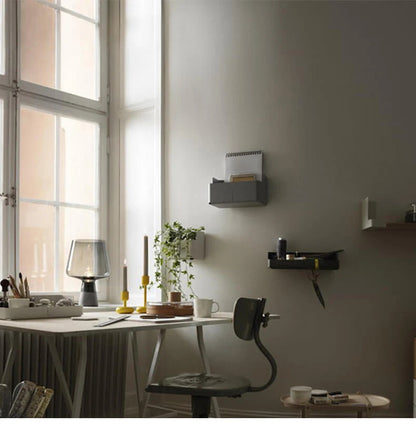 Post modern glass table light Italian Designer simple Amber art ambient office desk lamps