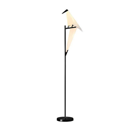 Perch Light table Lamp Led Designer Gold Origami Bird Standing Lamps For Living Room Creative Art Deco Safaside Corner Lamp