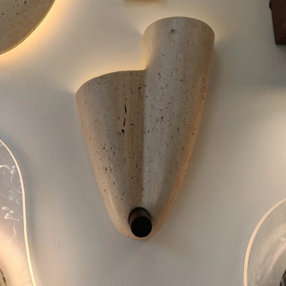 Velo Draped Stone Sconce