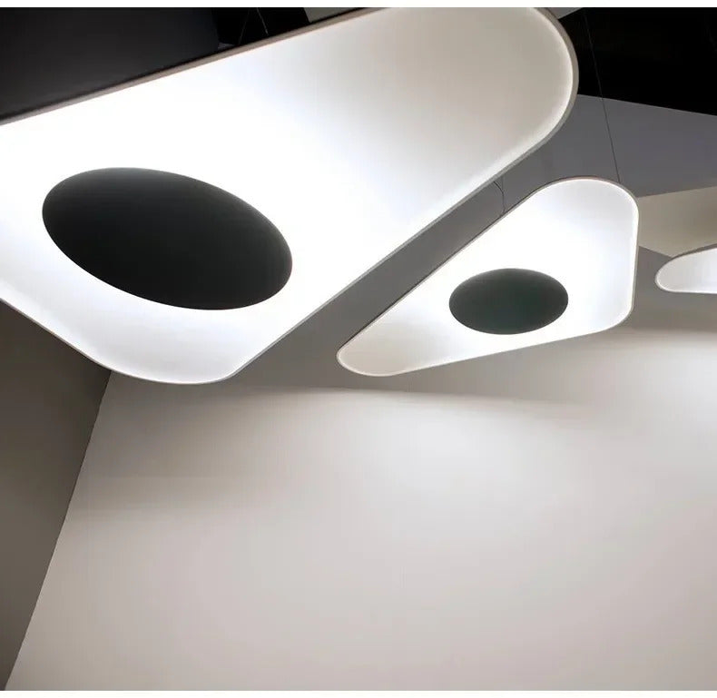 Modern Home Decoration Pendant Light Salon Irregular Resin Led Lamp