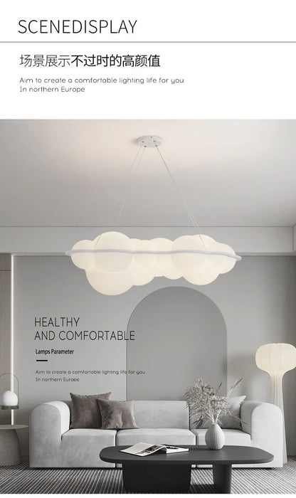 Nuvola Pendant Lamp nordic Clouds LED Pendant Lights