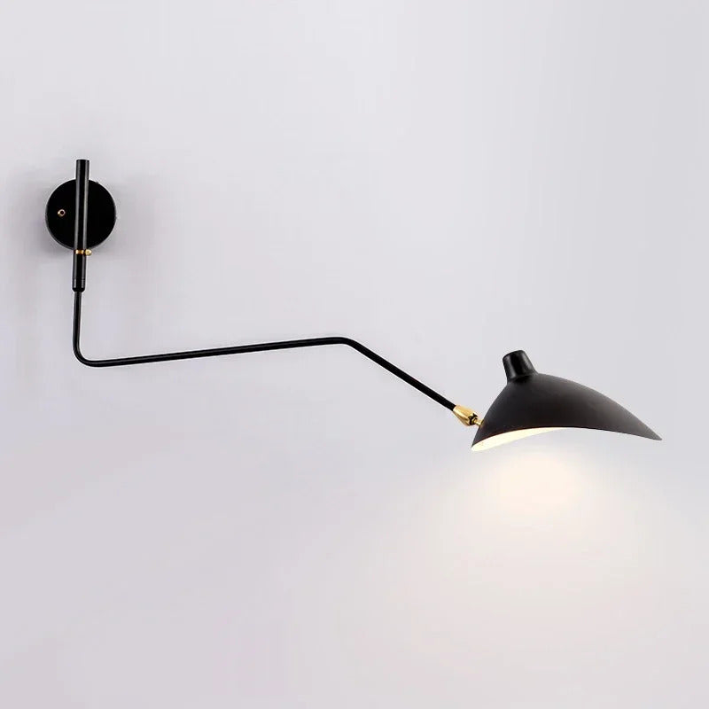 Industrial Long Pole Swing Wall lamp Nordic Spider ceiling Light Minimalist wall Sconce