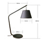 Nordic Black Fishing Floor Lamps for Living Room Sofa Corner Standing Lights