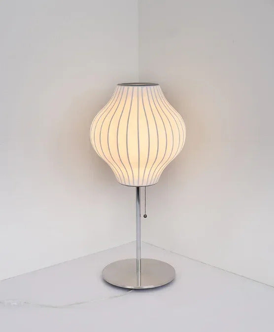 Nelson bubble table lamp wabi sabi white Silk floor light Danish designer Living Room Sofa Side Bedroom Bedside Led Standing Lam