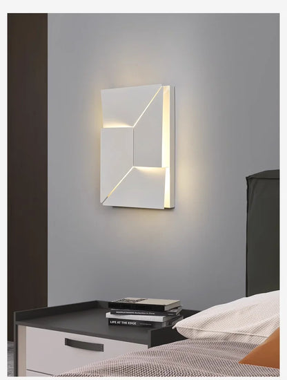 Outdoor Waterproof wall lamp Creativity 3D Model Led Sconce lights Square Wall lighting