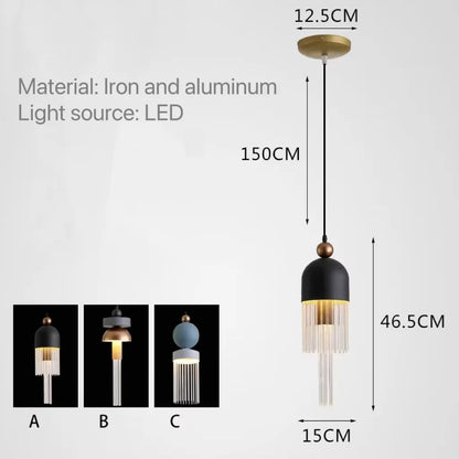 Italian Design lamp Masiero Nappe Pendant Light restaurant bar kitchen macaron pendant lamp