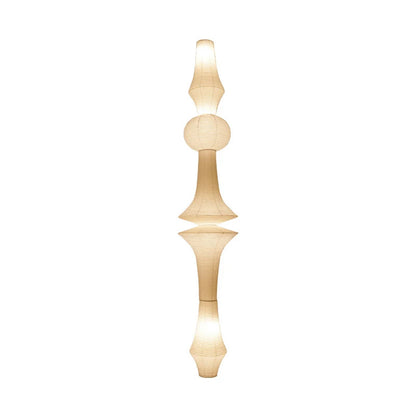 Nordic Wabi Sabi Wind Rice Paper Led Pendant Lights Living Room Bedroom Corner Chandelier