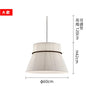 Wabi-sabi Style Pendant Lights Modern Fabric Pendant Lamp Minimalism Cloth Art Chandelier