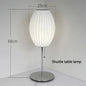 Nelson bubble table lamp wabi sabi white Silk floor light Danish designer Living Room Sofa Side Bedroom Bedside Led Standing Lam