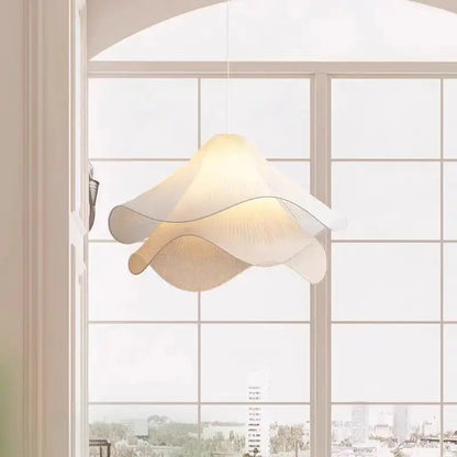 Lia Pendant lamp Nordic white fabric pendant light