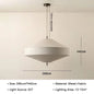 Wabi Sabi Fabric Pendant Light Nordic White Cloth Chandelier