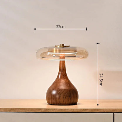 Andi Glass Table Lamp Bedroom bedside lamp